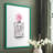 Perfume Bottle Framed Print - Solid Wood-1835514941-1835514914