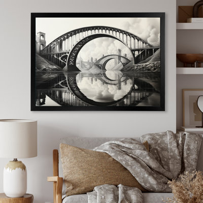 Pont Edgemon gris acier symphonique gris anthracite IV - impression