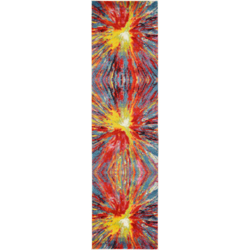 Stilson Abstract Indoor Rug, Runner 2' x 6'1"