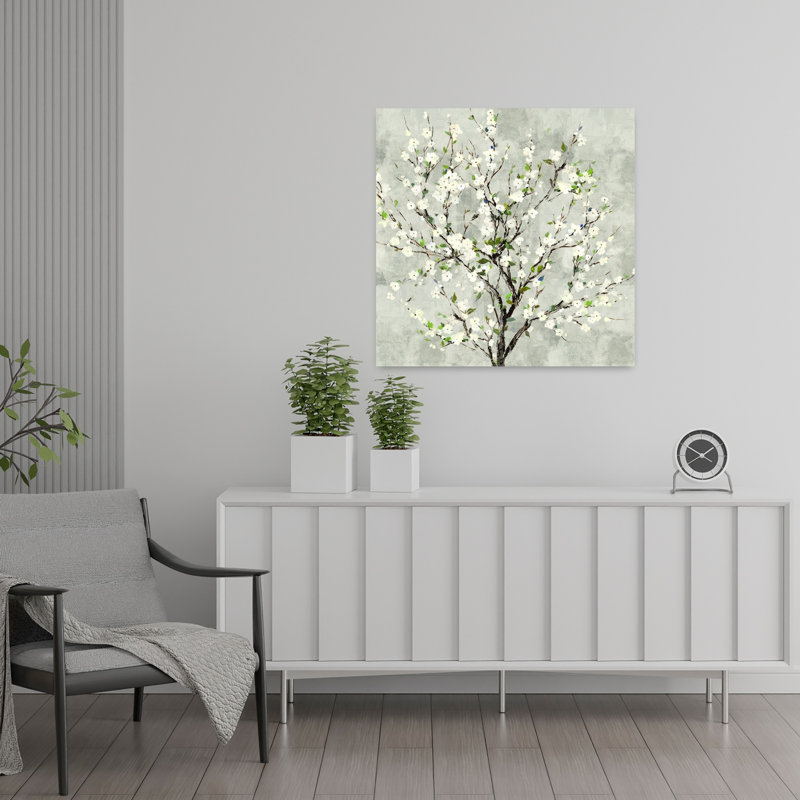 Bloom, arbre, délicat, nature, abstrait, art printanier, H 24 po x l 24 po