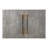 Sideboard with Solid Wood Frame and Shagreen-Style PU