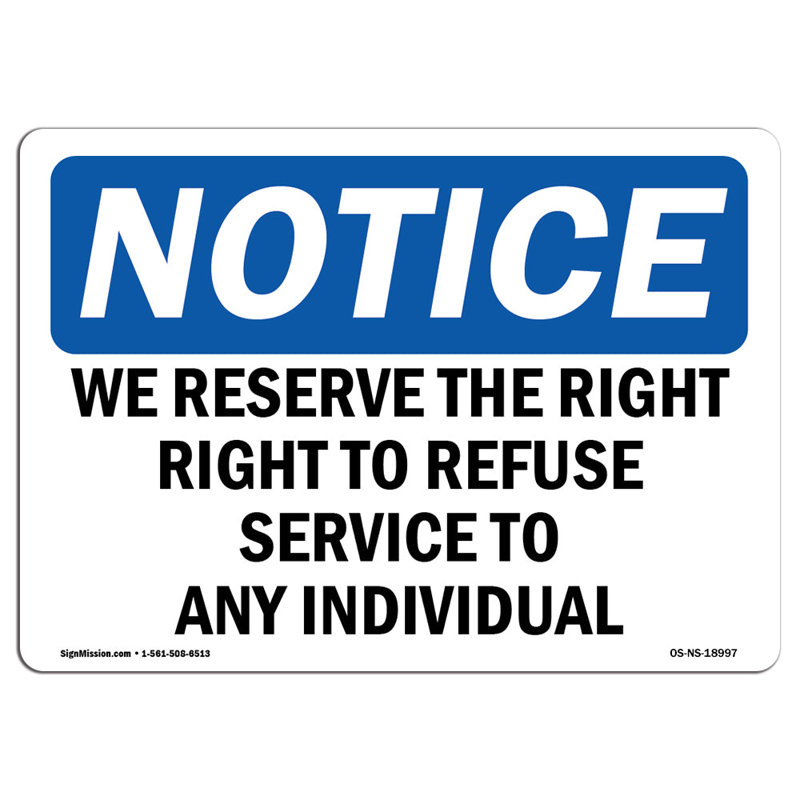 Heavy Duty Sign