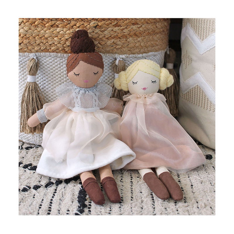 Crane Baby Josephine Plush Doll - Parker Collection