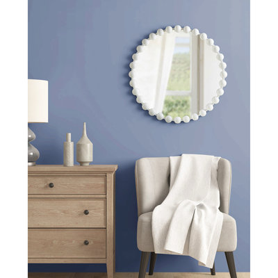 Miroir mural perlé 27 po