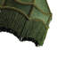 19cm H Cotton Blend Empire Pendant Shade ( Screw On ) in Green