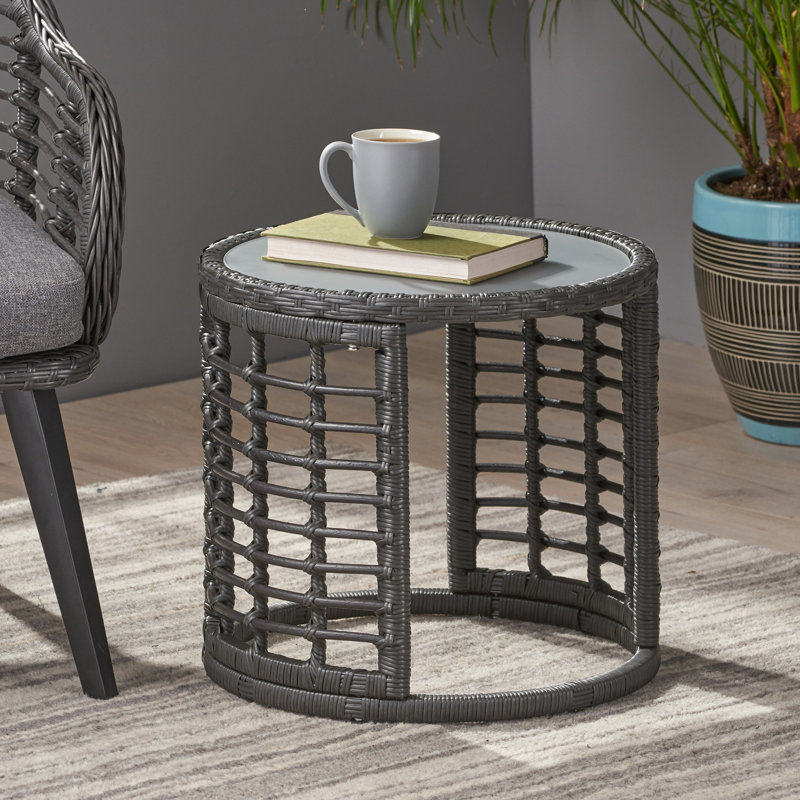 Table de bout Peggy, Gris