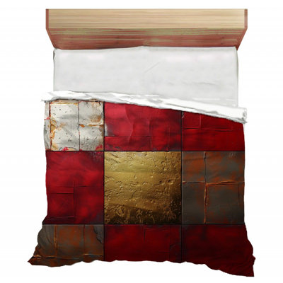 Abstract Art Patchwork Comforter