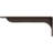 2"W x 14"D x 5 1/4"H Embrey Steel Bracket, Hammered Brown-89194588-64105833