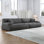 Straight-Line Minimalist Living Room Couch