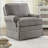 Upholstered Swivel Armchair-287499383