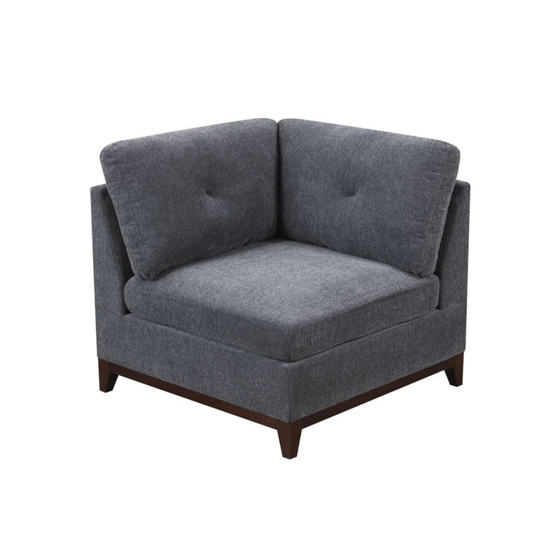 Danhiccy Upholstered L-Shaped Sectional Reversible