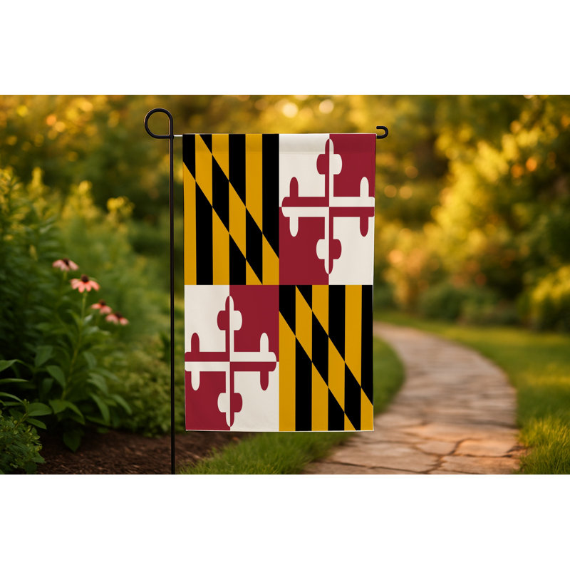 Drapeau de l'État du Maryland — Drapeau extérieur, 36" H x 60" W