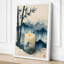 Candlelit Meditation Japandi - Wrapped Canvas-416133036-416133038