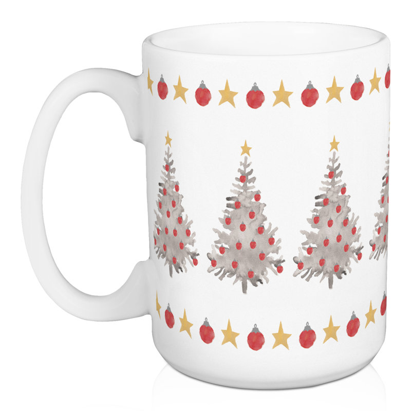 Christmas Tree Pattern Mug