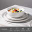 Service de table en grès 16 pièces ALOFMO Pure avec bol à pâtes - Service pour 4-123552127