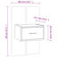 Mazzola Wall-mounted Bedside Cabinet-1850966329-1835161342