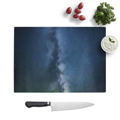 Tempered Glass Universe in Abstract Vol.50 in Abstract Chopping Board