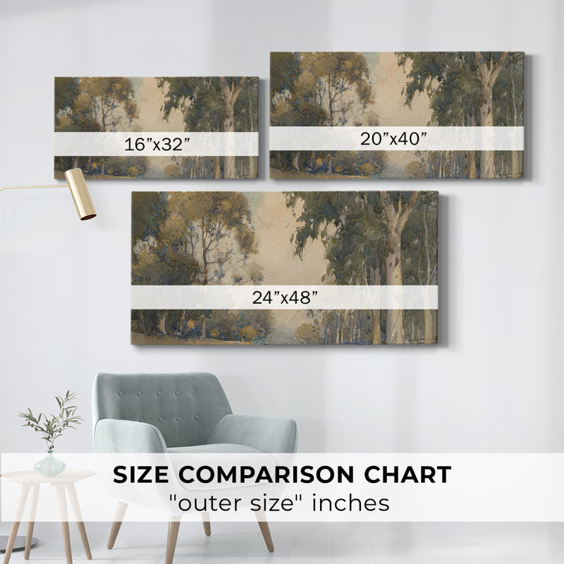 Série paysage - DCL - Toile tendue avec châssis - Prêt à accrocher, H 24 po x l 48 po