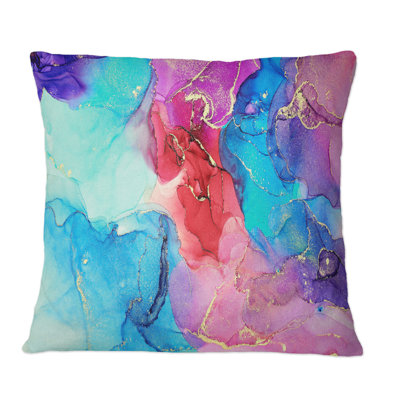 Abstract Throw Pillow