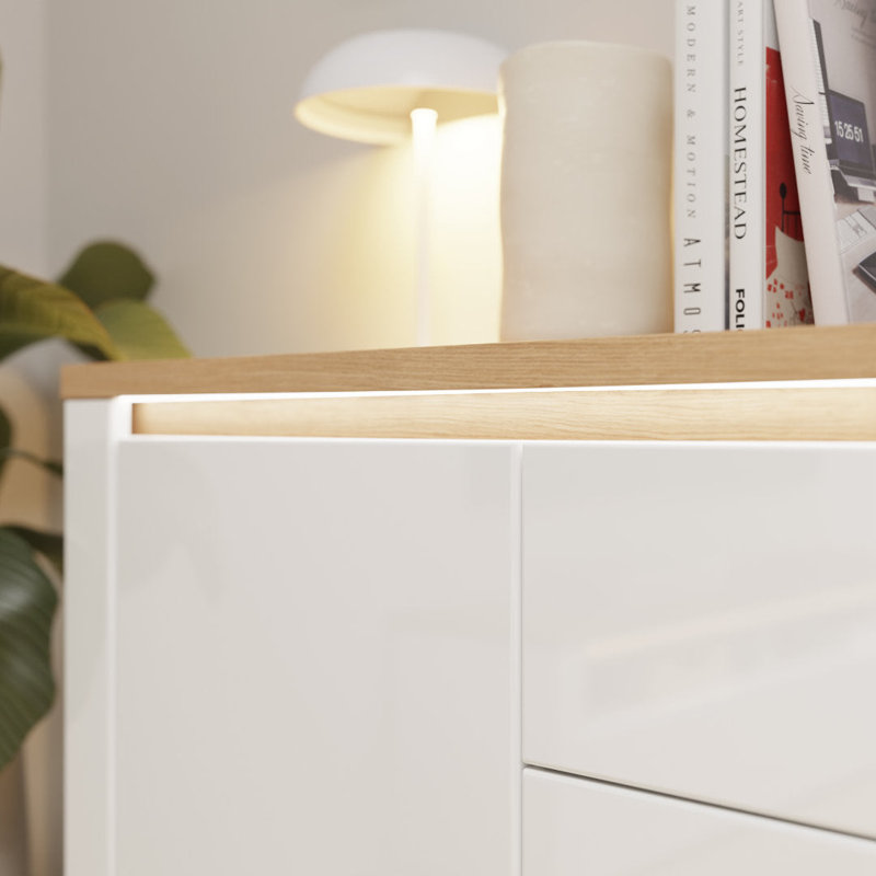 182 cm W Plastic Sideboard