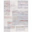 Tapis abstrait ivoire / rouille-1297867203