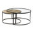 Orkney Glass Top Nesting Coffee Table