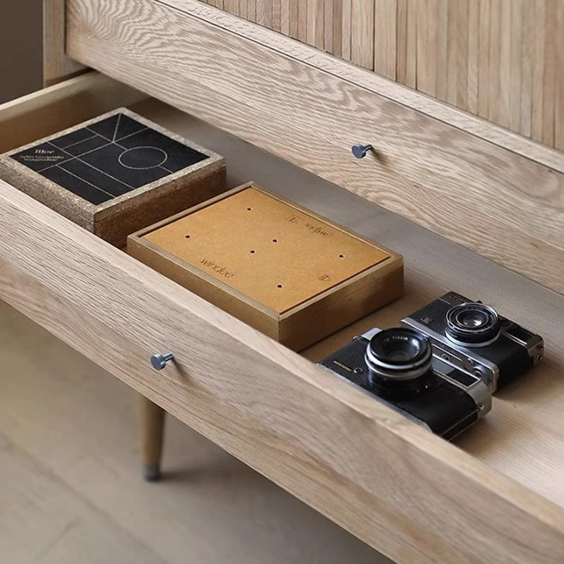 Bibliothèque de style moderne et minimaliste, Burlywood