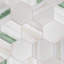 Carreau de mur et plancher aspect pierre 8 pi x 9 pi Matter Hex-70564535