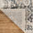 Abani Teuton DAL150A Indoor/Outdoor Vintage-Inspired Grey Ivory Area Rug-1343867844