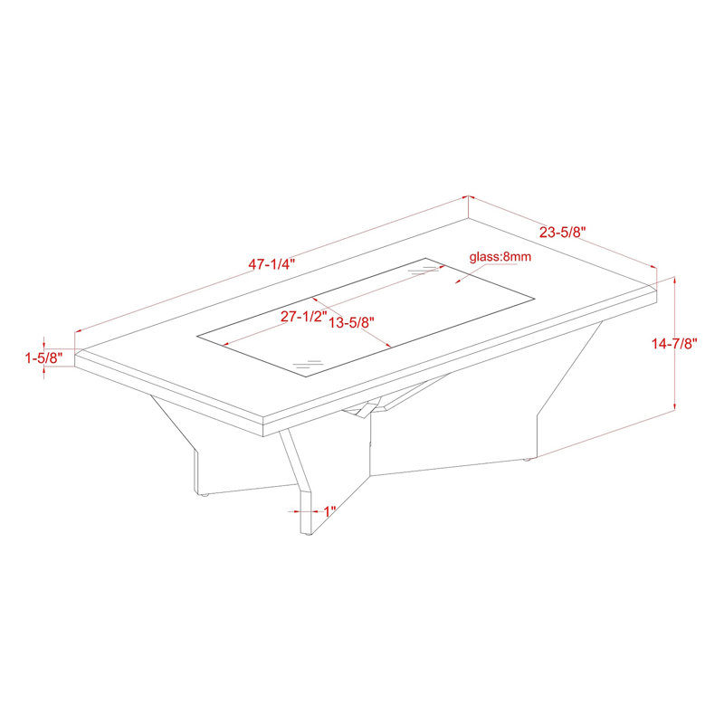Bandur Single Coffee Table