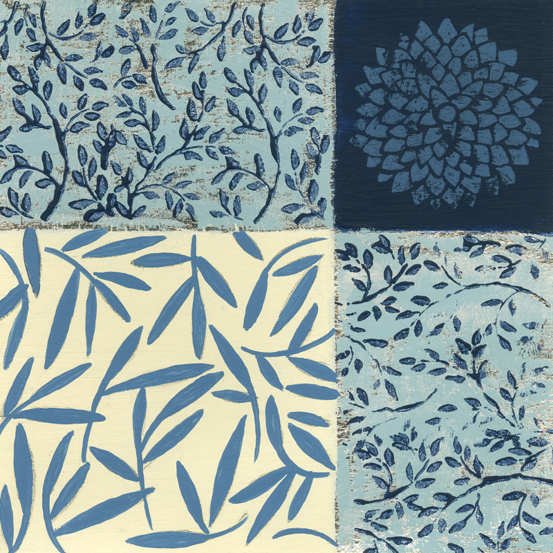 Natures Montage III by Nancy Slocum - Wrapped Canvas Print, 30cm H x 30cm W