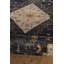 Laurel Gazia Machine Woven Polyester No Pattern Area Rug in Black-373746046