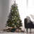 4.5' Hinged Tree with 200 Clear Lights-UL