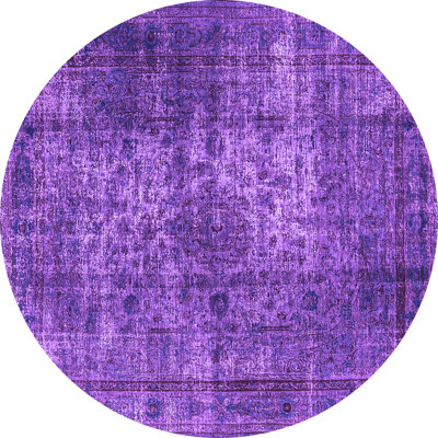 Tapis mauve Mid-Century Modern 1925