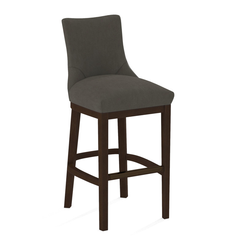 Upholstered Stool, Evolution Smokey, Nutmeg