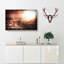 Roe Deer In Sunlight In Abstract - Wrapped Canvas-55339834
