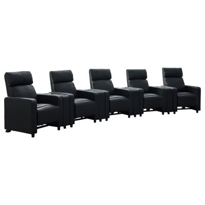 Batya Upholstered Tufted Recliner Living Room Set