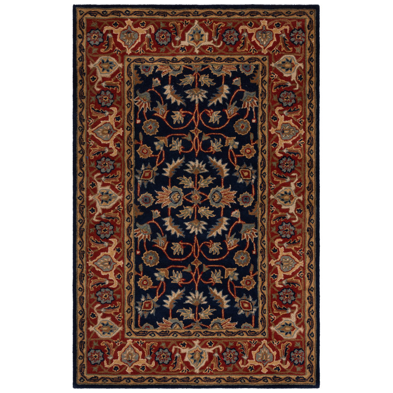 Colliers Hand Tufted Wool Oriental Rug, Rectangle 5' X 8'