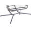 Fauteuil d'œuf d'extérieur pour 2 personnes avec support en fer et coussin de patio