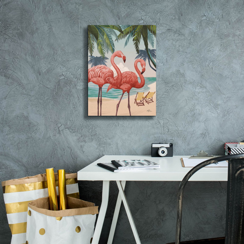 Art mural sur toile Bay Welcome Home ™ par Janelle Penner, H 16 po x l 12 po x P 0,75 po