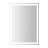 Pax 20 in. W x 28 in. H Small Rectangular Frameless Anti-Fog Front and Backlit LED Wall Bathroom Vanity Mirror with Dimmable Smart Touch-1161408069-1161408068