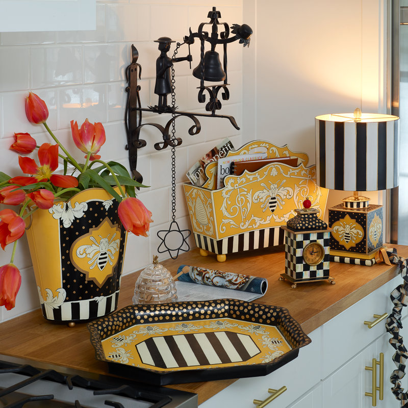 Courtly Check Desk Clock