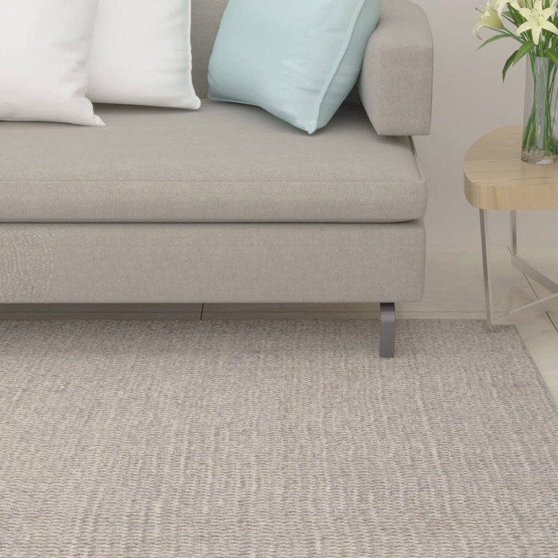 Renwick Solid Colour Machine Braided Indoor / Outdoor Area Rug, Runner 66 x 150cm