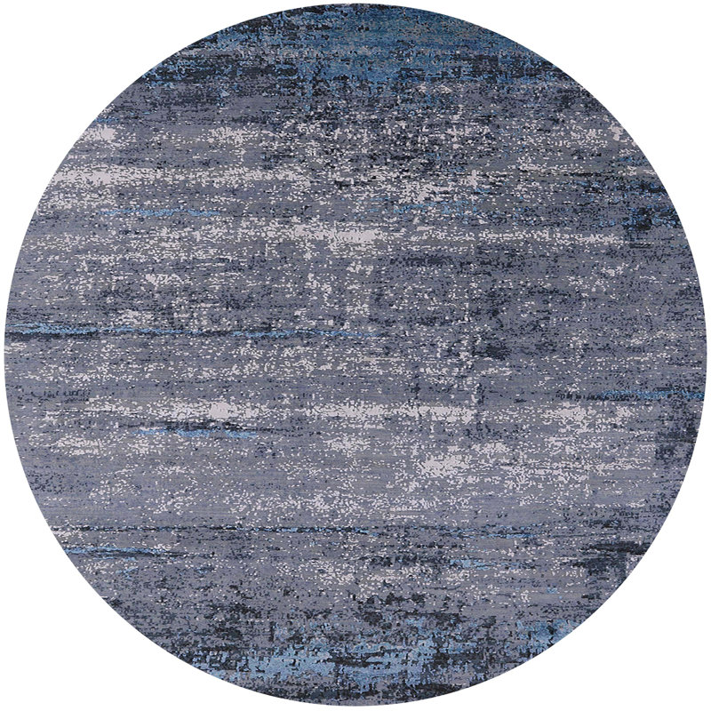 Moroccan Indoor Rug, Round 8'