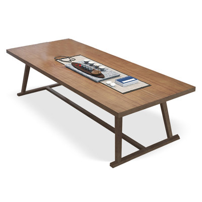 Simple Modern Solid Wood Desk