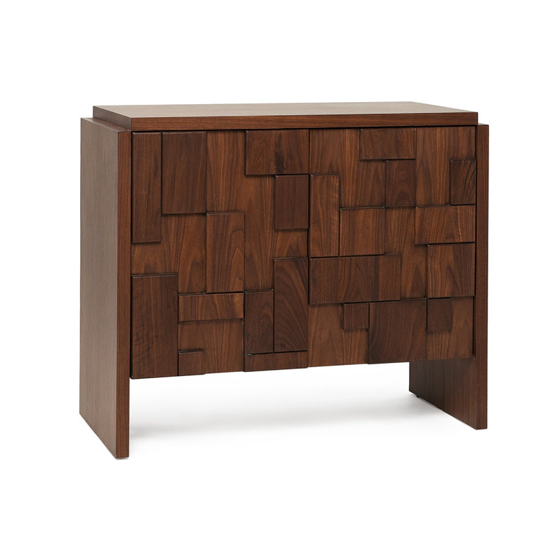 Louise Solid Wood Accent Cabinet