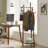 Dualta Solid Wood Freestanding 6 - Hook Coat Rack-463665456