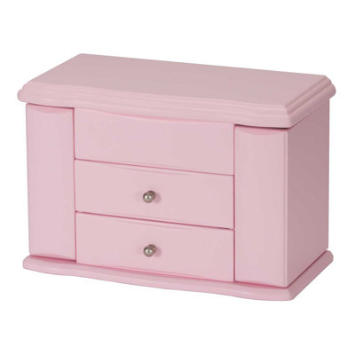 Faux Leather Jewelry Box + Musical