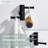 Wall Mounted Bathroom Swivel Robe Hook-111666323