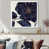 White Picture Framed